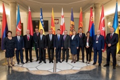 31 August 2016 National Assembly Speaker Maja Gojkovic at the parliamentary meeting in Warsaw